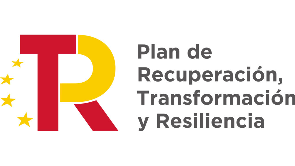 logo plan de recuperación, transformación y resiliencia